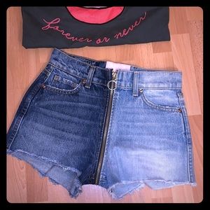 REVICE yin yang shorts